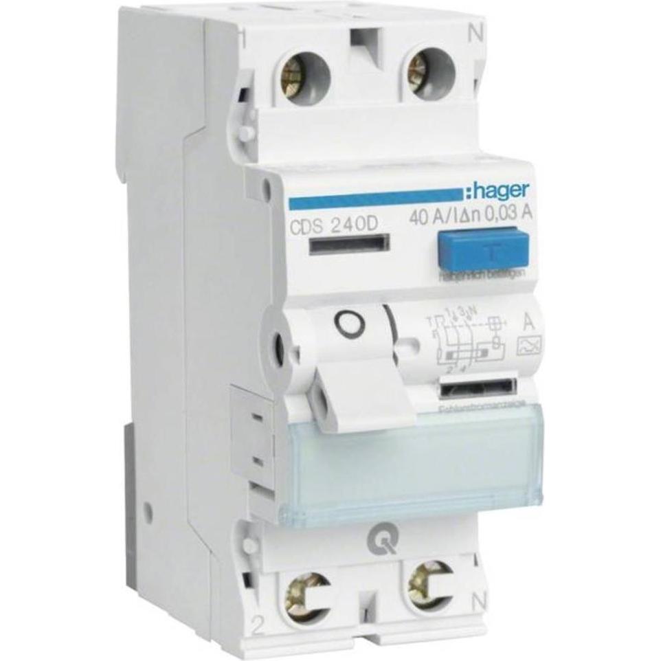 Hager FI-Schutzschalter (CDS240D)