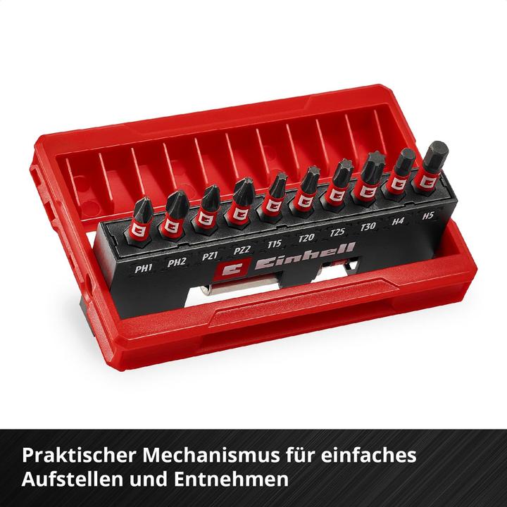 Produktbild Einhell Impact-Bit-Set, 118673, 11-teilig (Innensechskant)