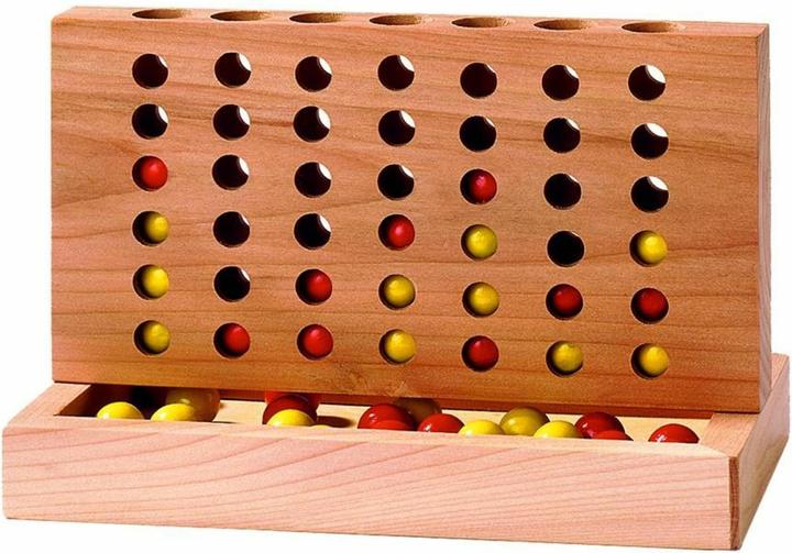 Actual product image Goki Game Four Wins (German, 2 Players)