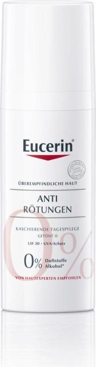 Productafbeelding Eucerin Anti-roodheid verhullende dagverzorging getint met SPF 30 (50 ml, Dagcrème, SPF 30)