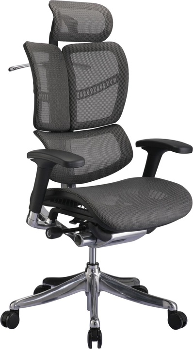 Produktbild CLP Bürostuhl Norfolk Ergonomic, grau