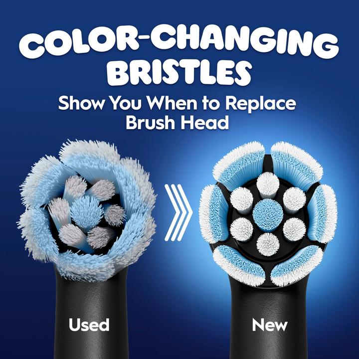 Produktbild Oral-B Oral B - iO Kids 6+ Marvel Spider-Man Electric Toothbrush Head - Black - 3 (3x)