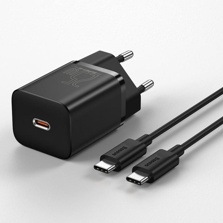 Actual product image Baseus Super Si Set Quick Charger (25 W)