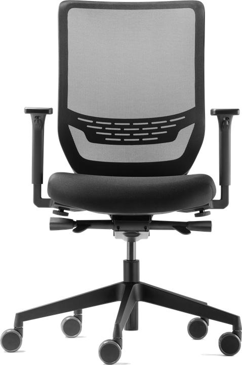 Image du produit Trendoffice to-sync mesh pro black Chaise de bureau pivotante (41 - 52 cm)