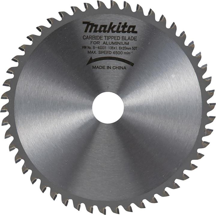Actual product image Makita Saw blade aluminium 150 x 20 x 52Z, B-47064