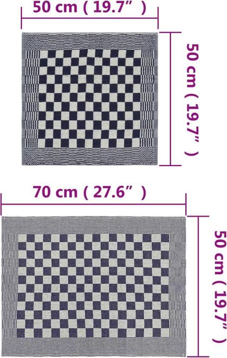 Image du produit vidaXL Handtuch Set (50 x 70 cm)