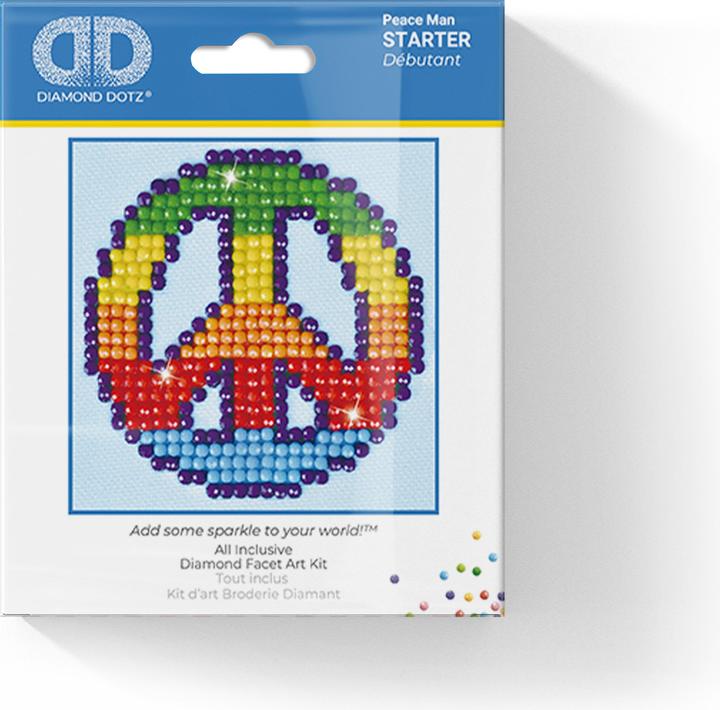 Produktbild Diamond Dotz Diamond Painting Peace Man