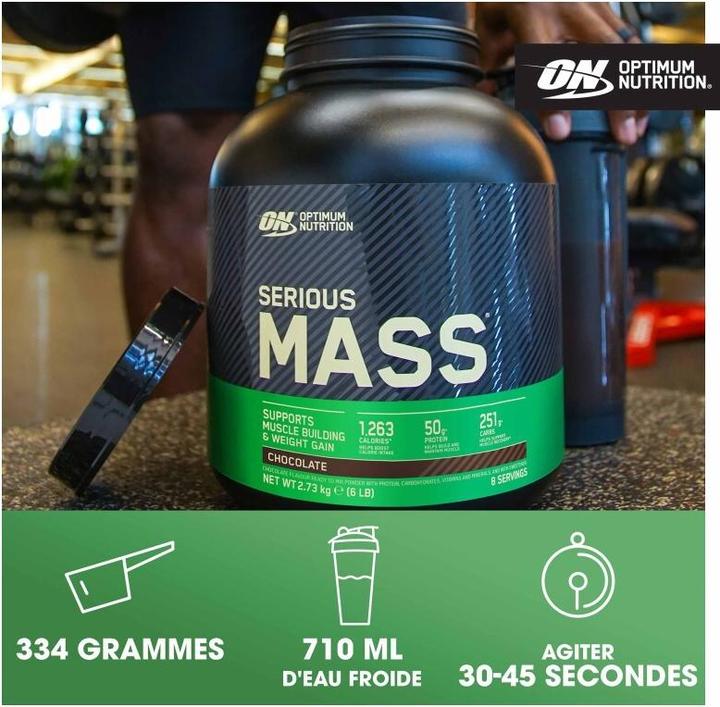 Produktbild Optimum Nutrition Serious Mass (Erdbeere, 1 x, 2722 g)