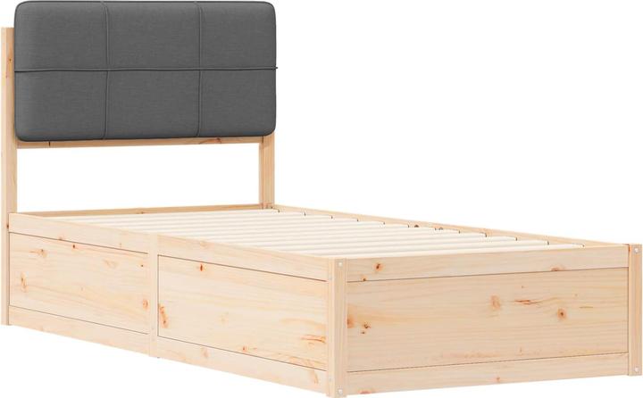 Image du produit vidaXL Moderner Bettrahmen (90 x 190 cm)