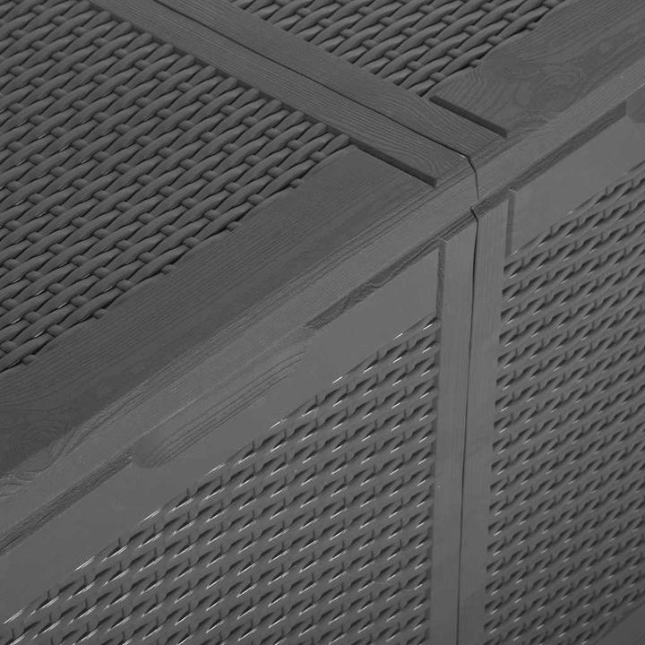 Actual product image vidaXL Garten-Aufbewahrungsbox