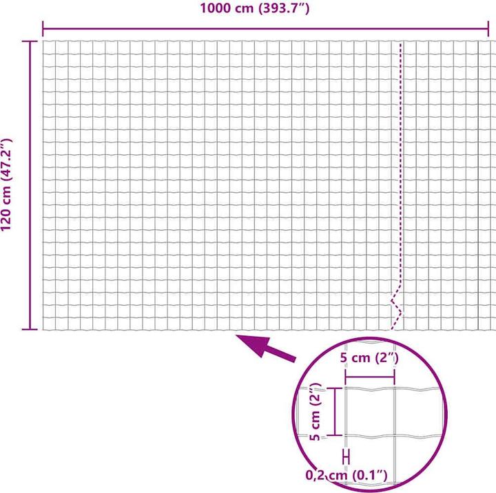 Produktbild vidaXL Eurozaun