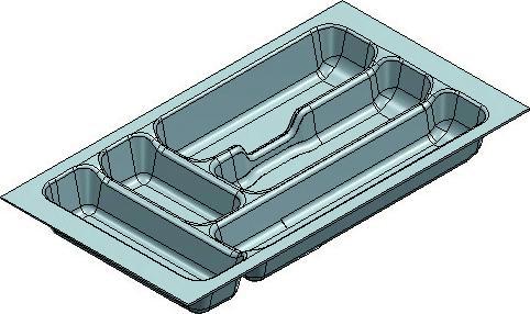 Actual product image Agoform Cutlery tray