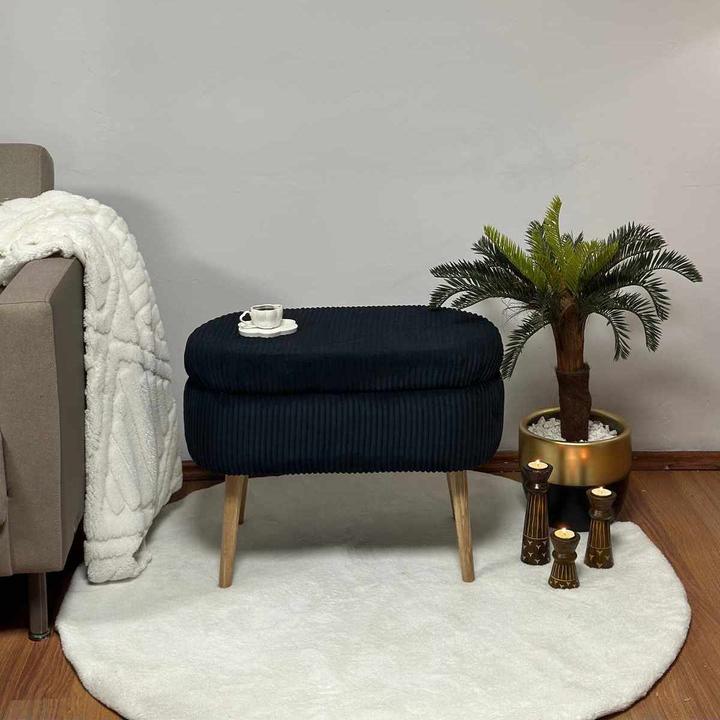 Produktbild Atelier del Sofa Mini Oslo Linen Pouffe