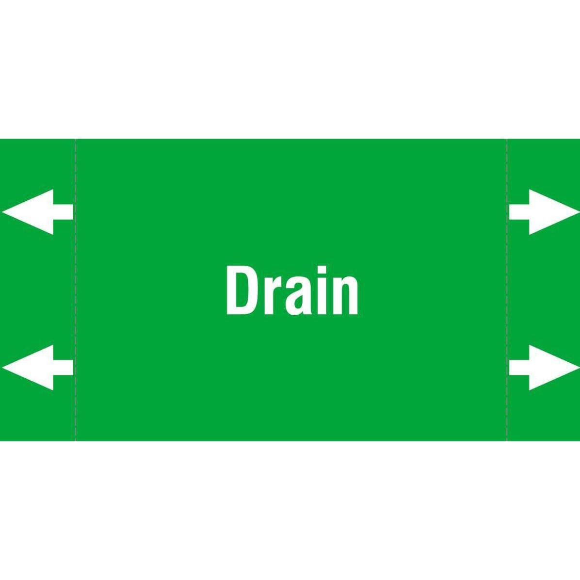 Brady, Etiketten, ISO 20560 Pipe Markers - Water