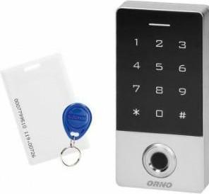 Image du produit Orno Serrure à code tactile, avec lecteur de cartes et de proximité et lecteur d'empreintes digitales (Empreinte digitale)