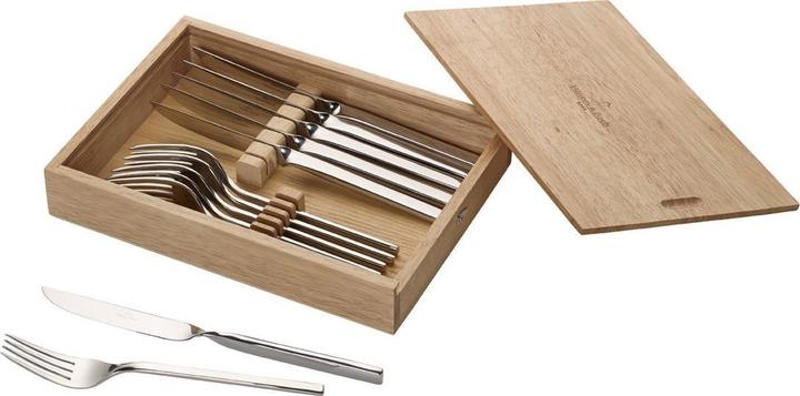 Produktbild Villeroy & Boch Steakbesteck Set 12 tlg. NewWave (12 Stk., Besteck Set)