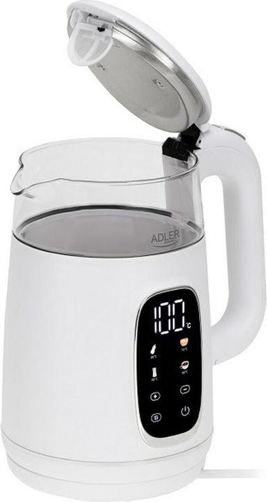 Image du produit Adler AD 1305 Bouilloire électrique blanc/argenté (1.70 l)