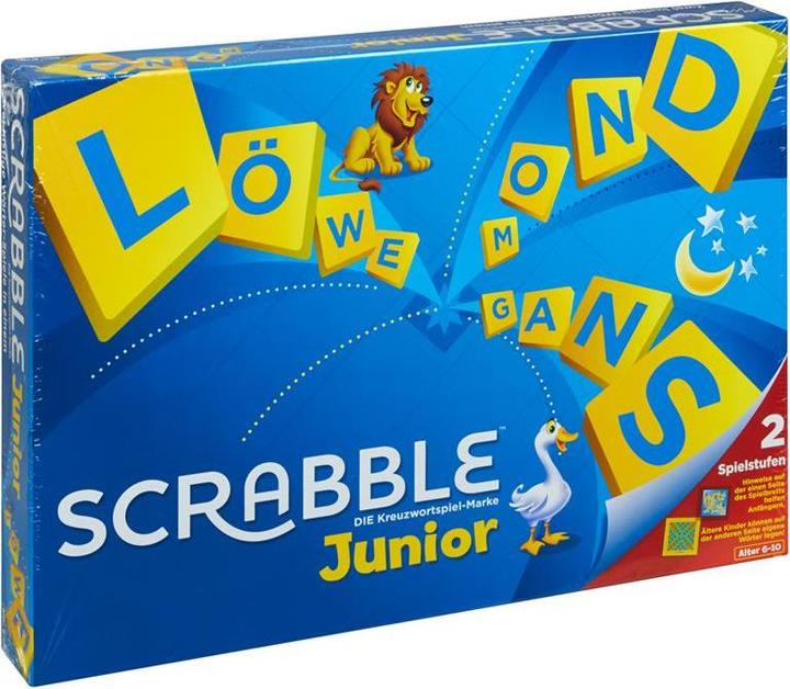 Actual product image Mattel Games Scrabble Junior (German)