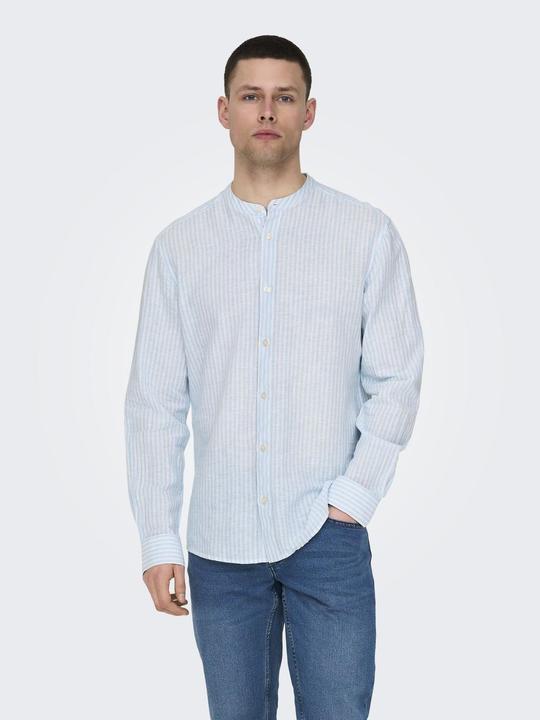 Immagine prodotto Only & Sons Onscaiden Life Ls Mao Stripe Linen Noos (XS)