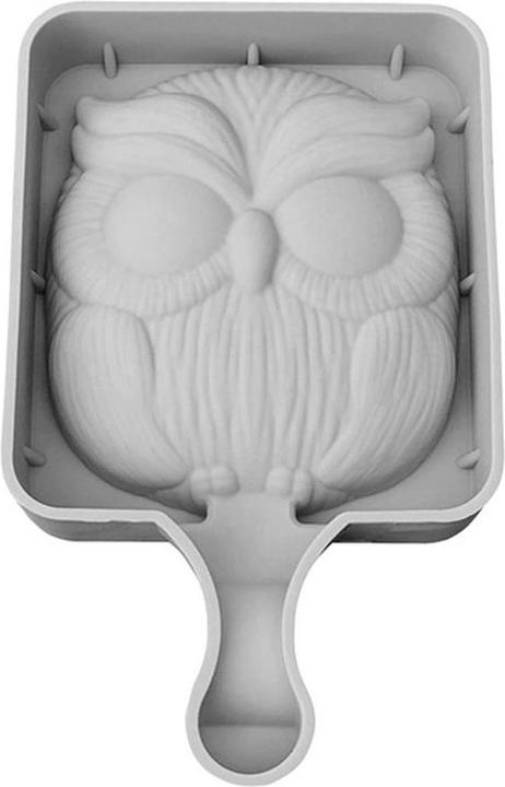 Actual product image Metamorph Eule Silikonform für Eis am Stiel