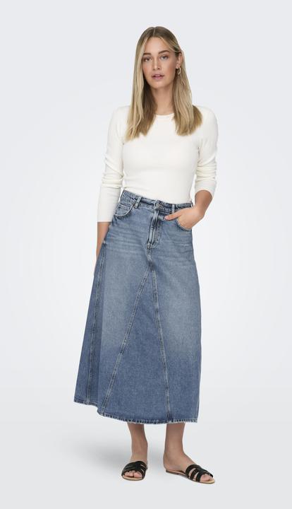 Actual product image Only High waist long skirt denim skirt (S)