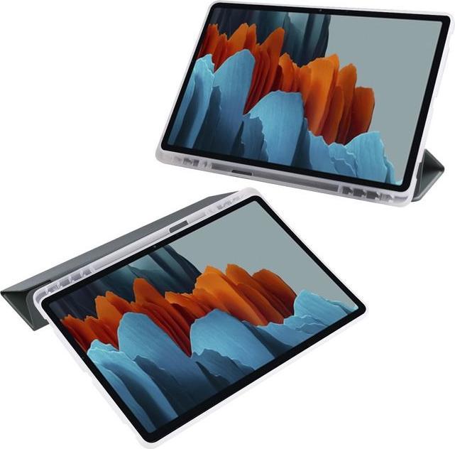Produktbild MU Classic Dreifach faltbare Hülle mit Stylus Halterung (Galaxy Tab S7+)
