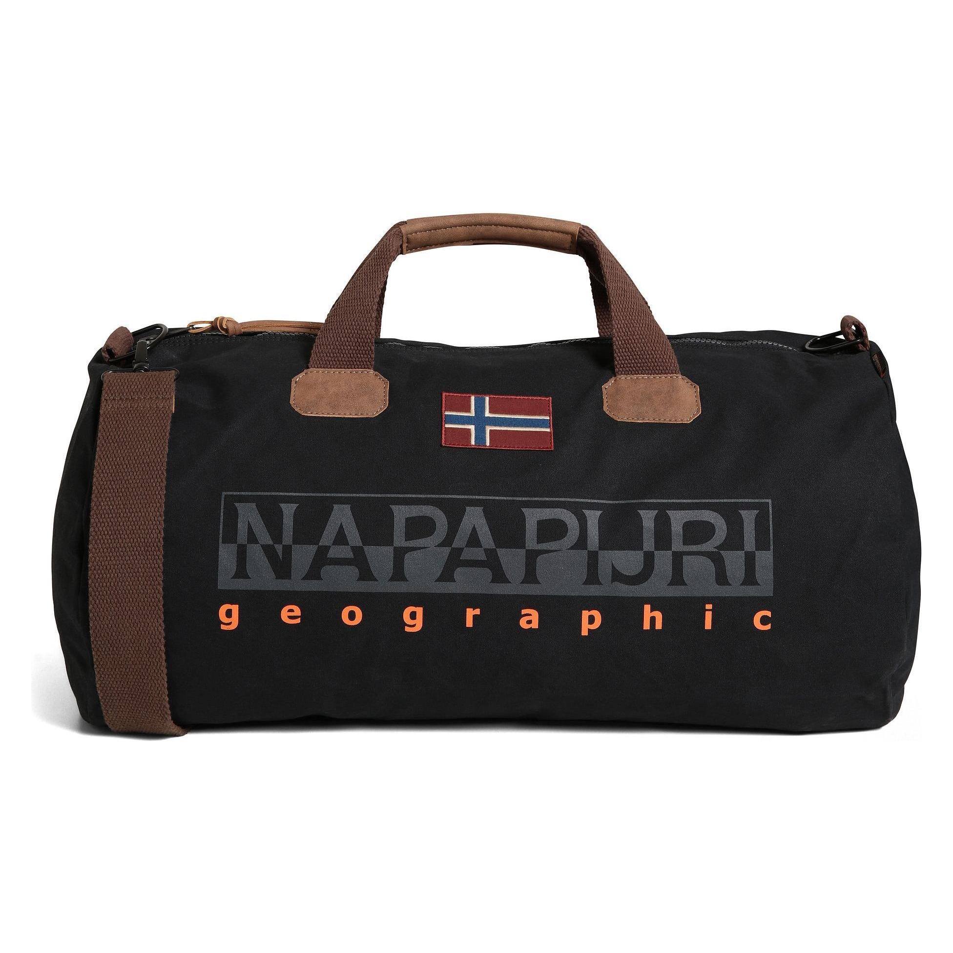 Napapijri, Herren, Tasche, Bering 3 Weekender Reisetasche 58.5 Cm, Schwarz, (51 l)