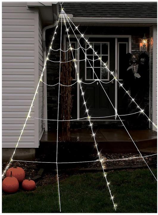 Actual product image Fun World Division LED Spinnweben Halloween Deko (1 pcs.)