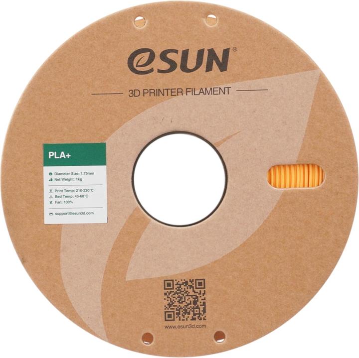 Image du produit eSUN PLA+ Apricot Orange Filament 1.75mm 1Kg (PLA+ LECTURE, 1.75 mm, 1000 g)