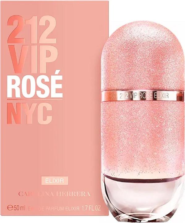 Actual product image Carolina Herrera 212 Vip Rose Elixir (Eau de parfum, 50 ml)