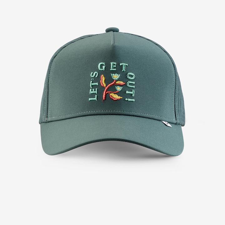 Actual product image Forclaz Schirmmütze - Travel 500 Trucker dunkelgrün