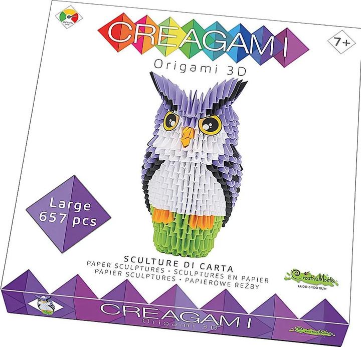 Produktbild Origami D Eule (657 Teile)