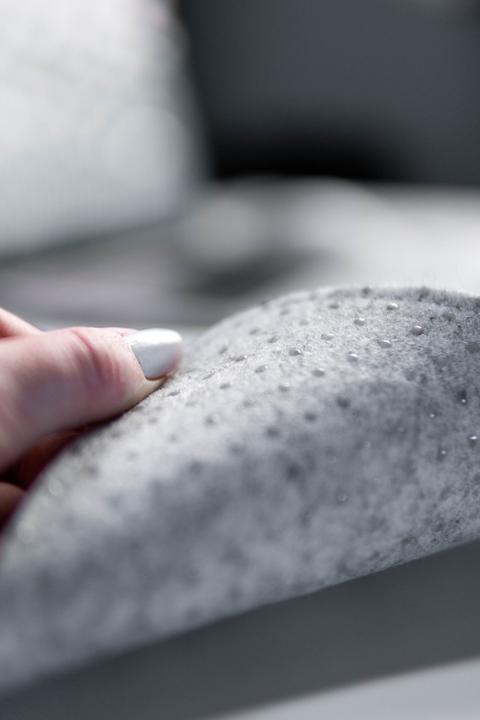 Actual product image Deltahub Minimalistic Desk Pad -hiirimatto,, vaaleanharmaa