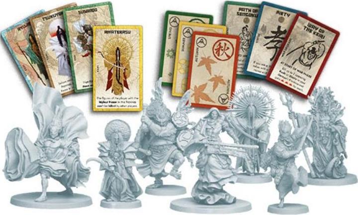 Actual product image Cmon CMND0122 - Unleashed Kami: Rising Sun (DE / IT), from 14 years (extension, DE edition) (German, Italian, English)