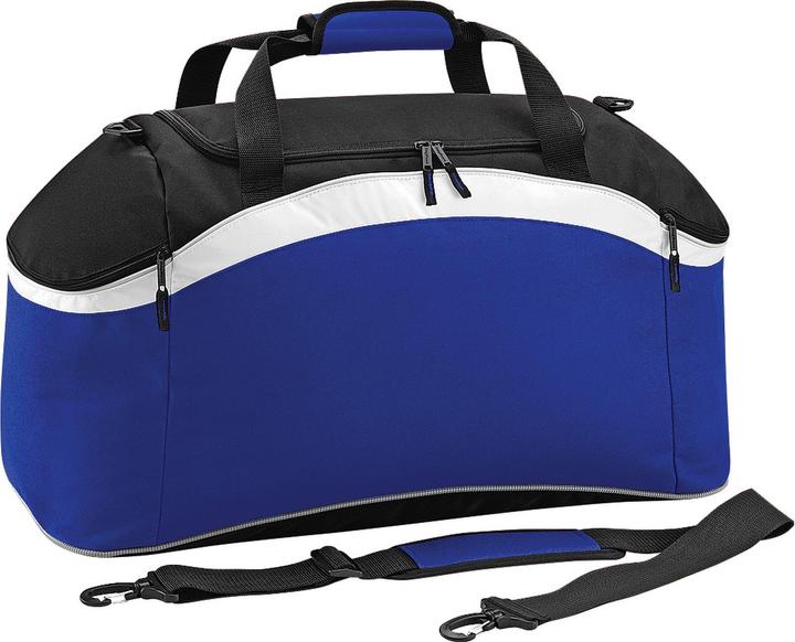 Bianco, Vivace blu reale, Nero