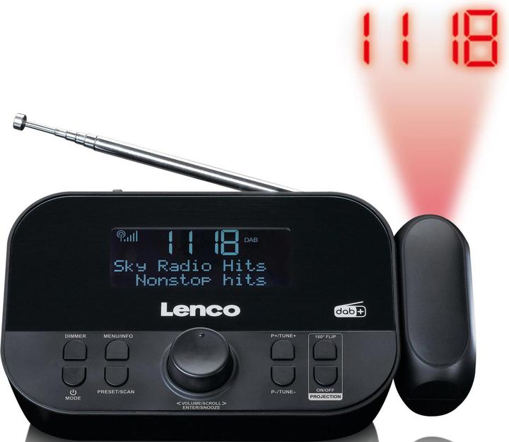 Image du produit Lenco CR-615BK (DAB+ DAB, FM)