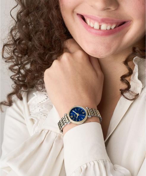 Immagine prodotto Fossil ES5438 Oro e argento (Orologio da polso analogico, 28 mm)