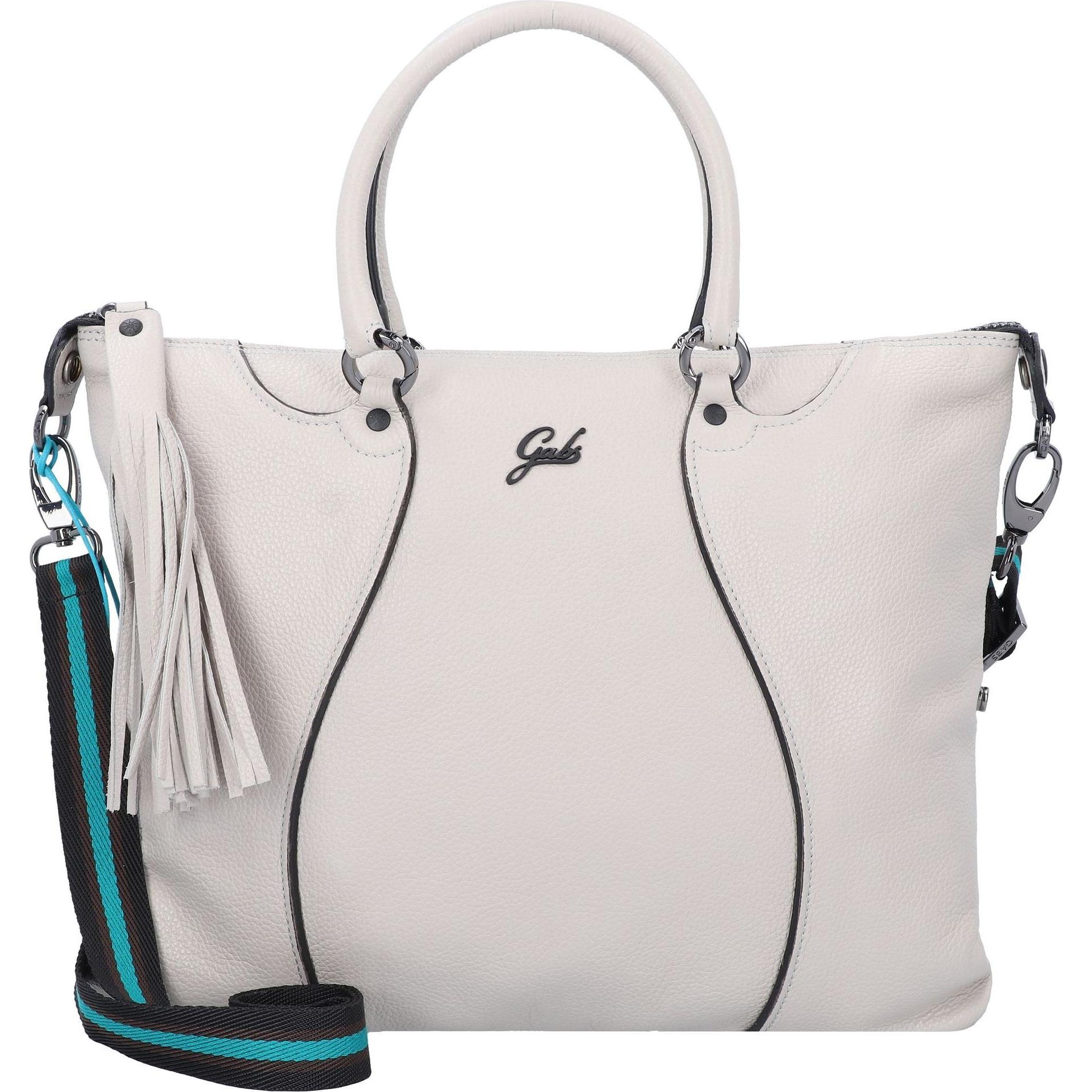Gabs, Handtasche, G3 Plus Handtasche M Leder 37 cm, Grau
