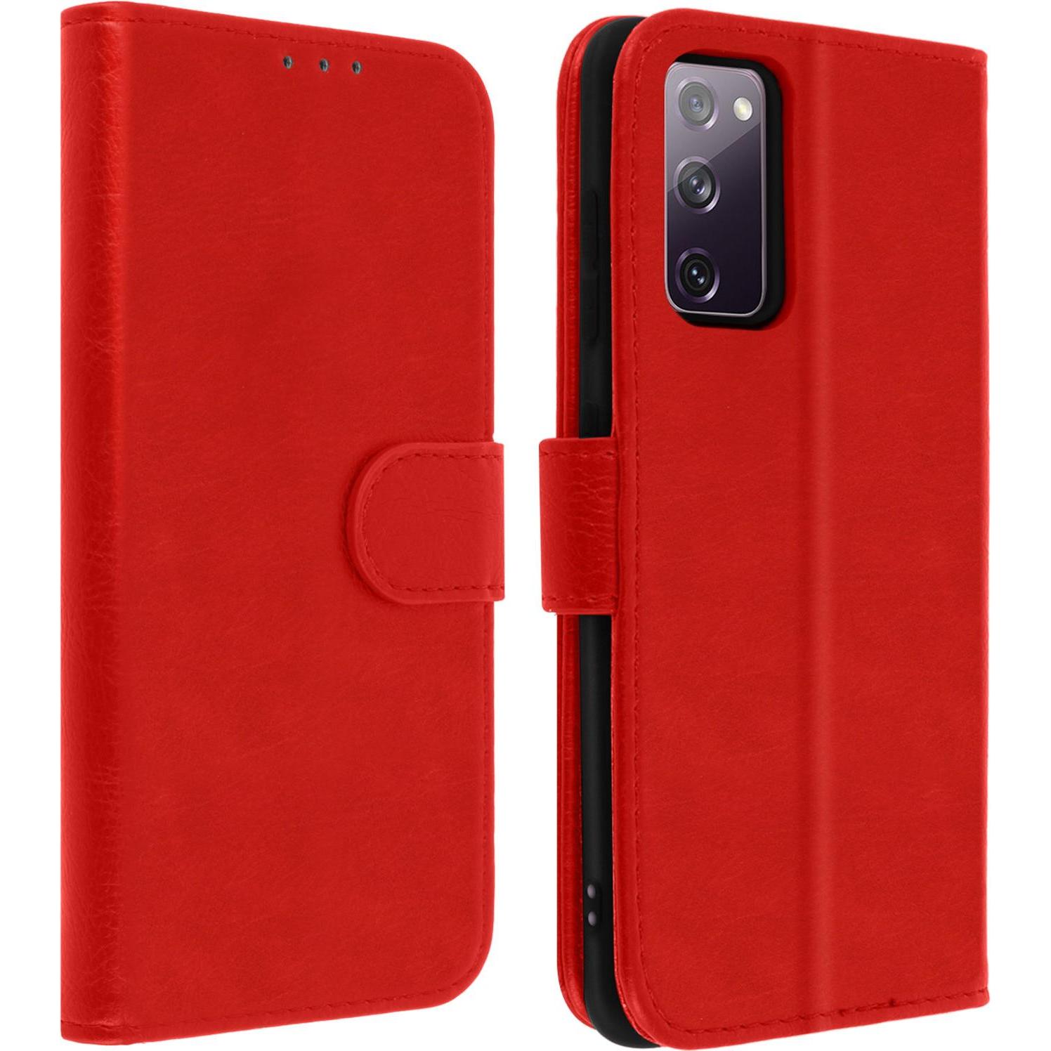 Avizar Chester Series (Samsung Galaxy S20 FE), Smartphone Hülle, Rot