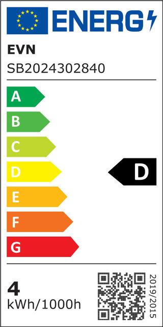 Energy Label EVN-Lichttechnik LED-Strip (White, 500 cm, Indoor)