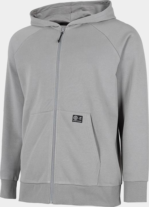 Produktbild 4F Bluza męska H4Z22-BLM011 Szary r.M (M)