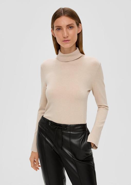 Produktbild S.Oliver Strickpullover Rollkragenpullover aus Viskosemix (48)