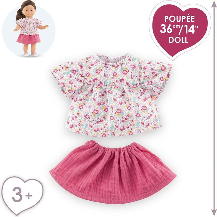 Actual product image Corolle MC Bluse und Rock