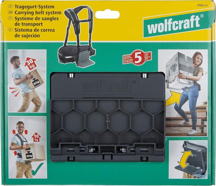 Produktbild wolfcraft 1 Tragegurtsystem
