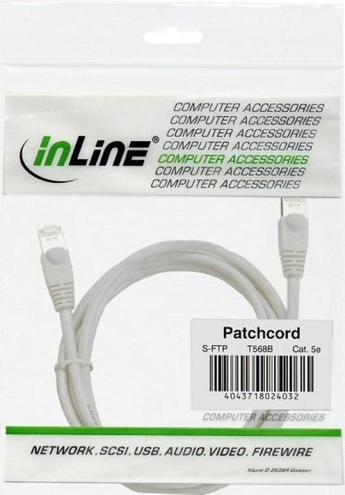 Produktbild InLine Patchkabel (SF/UTP, CAT5e, 30 m)
