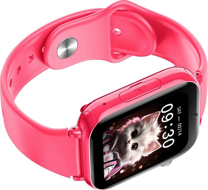 Maxcom Smartwatch 4G dla dzieci FW59 różowy (38 mm, 4G)
