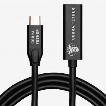 Cobra CobraTether Prolunga USB-C 5m Nero (5 m, USB 3.2 Gen 1), Cavo USB