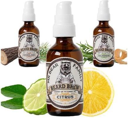Actual product image Mr. Bear Family Beard Brew (Citrus) - 60ml (60 ml)