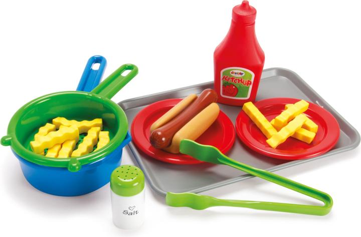 dantoy Hotdogset op dienblad