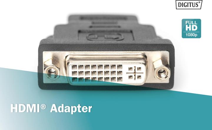 Productafbeelding Digitus HDMI-adapter, HDMI naar DVI-I (HDMI, DVI)
